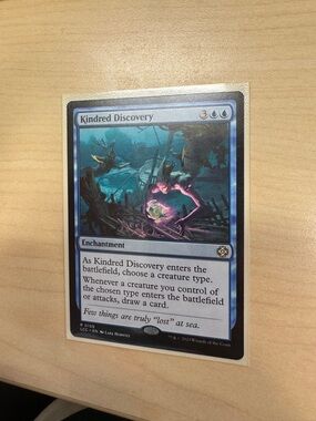 Magic: The Gathering Kindred Discovery - Blue Trading Card